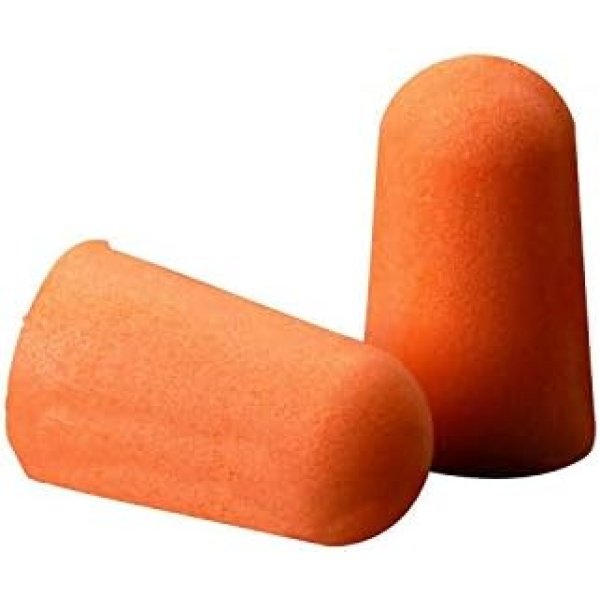 3M Non-corded Disposable Earplugs, Purple and Orange, Lightweight Hearing Protection - Image 2