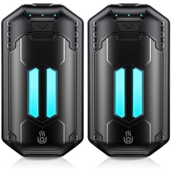 OUTJUT AI Hand Warmers Rechargeable 2 Pack, 6000mAh Electric Hand Warmers