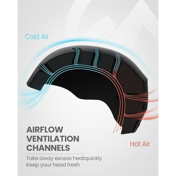 OutdoorMaster Kelvin Ski Helmet - Snowboard Helmet for Men, Women & Youth - Image 4