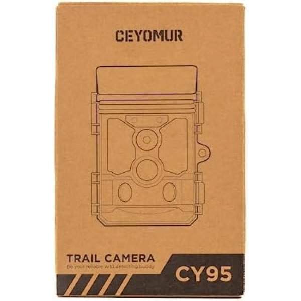 Solar Trail Cameras 4K 40MP, CEYOMUR WiFi Bluetooth Trail Camera - Image 10