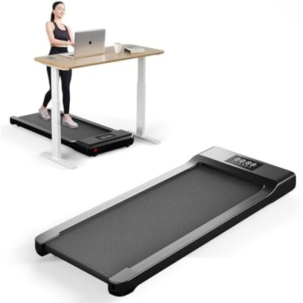 Walking Pad, 300lbs Treadmill Under Desk with 2.5HP Motor, Walking Pad Treadmill