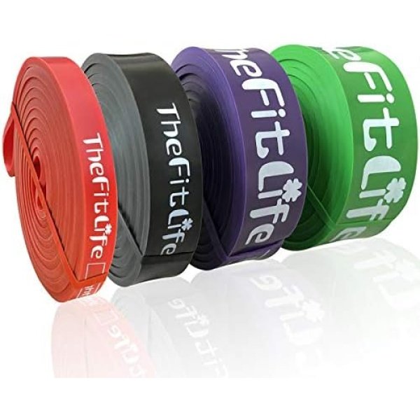 TheFitLife Resistance Pull Up Bands - Pull-Up Assist Exercise Bands, Long