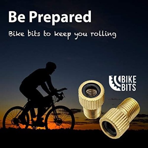 Bike Bits Brass Presta Valve Adapter - Convert Presta to Schrader - Image 7