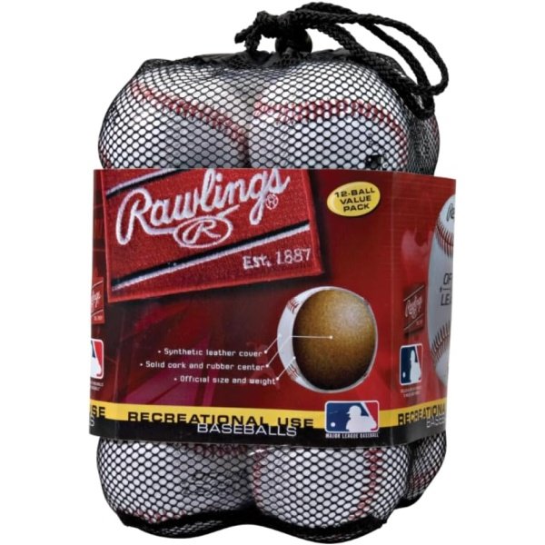 Rawlings | Official League Recreational Use Practice Baseballs | Youth