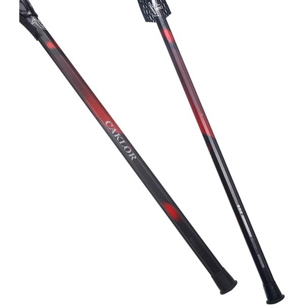 Lacrosse Complete Junior Stick with Shaft & Head,Red/Black - Image 3