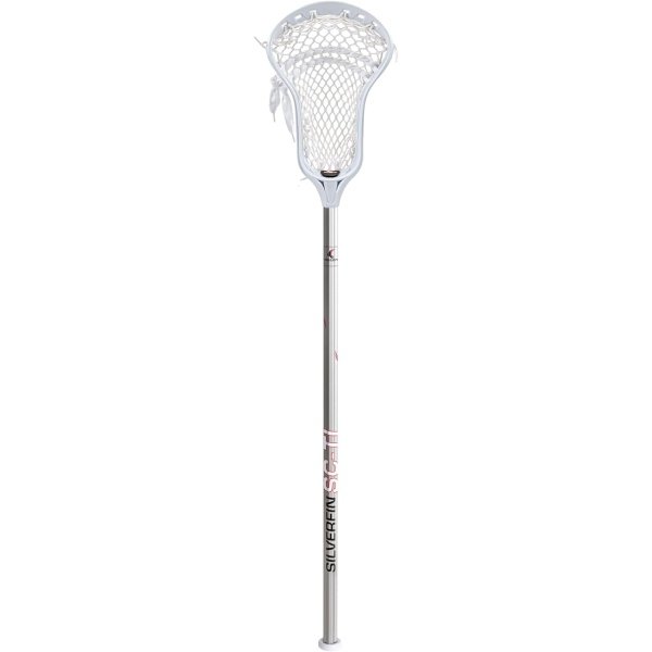 Silverfin Mens Complete Lacrosse Stick with Mesh Pocket | Youth Lacrosse Stick