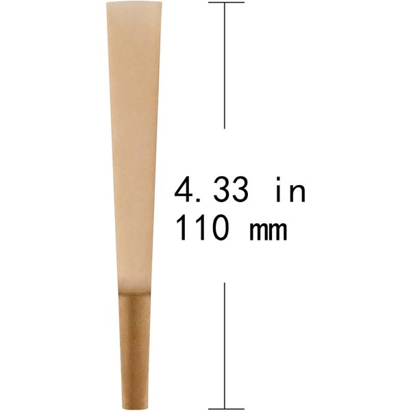 PaNt cones | 200 pack | king size pre rolled cones with tips ​| 110 mm slow type - Image 2