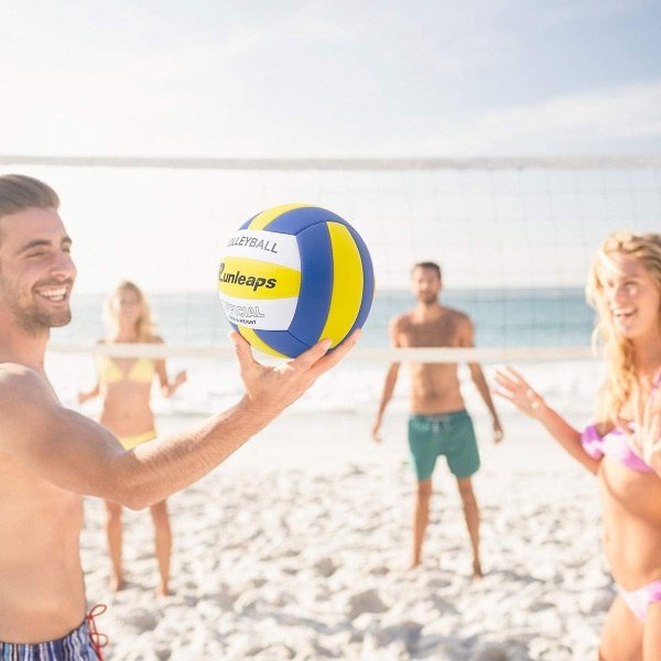 Volleyball, Waterproof Indoor Outdoor Volleyball for Beach Game Gym Training - Image 6