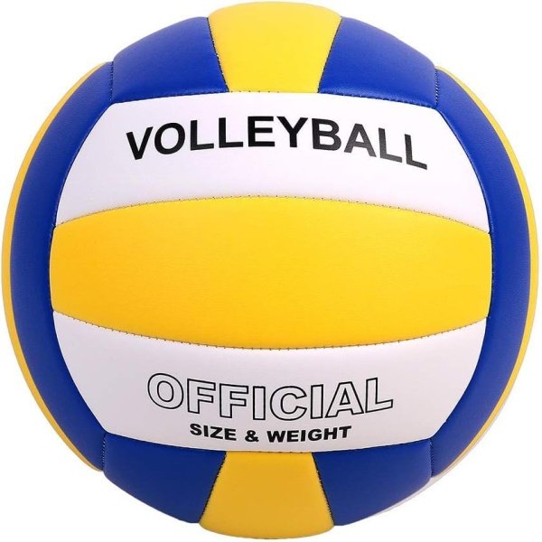 Volleyball Size 5 PU Leather Soft Indoor Outdoor Volleyballs Sports Training