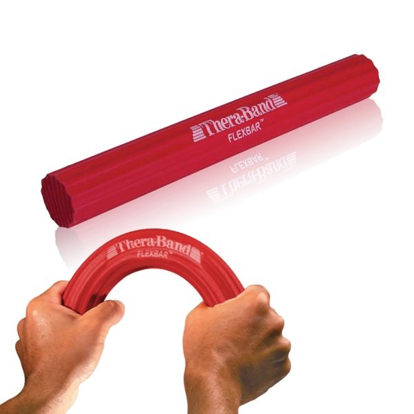 THERABAND FlexBar, Tennis Elbow Therapy Bar, Relieve Tendonitis Pain & Improve