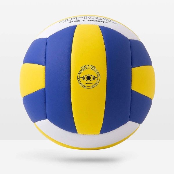 Volleyball, Waterproof Indoor Outdoor Volleyball for Beach Game Gym Training - Image 3