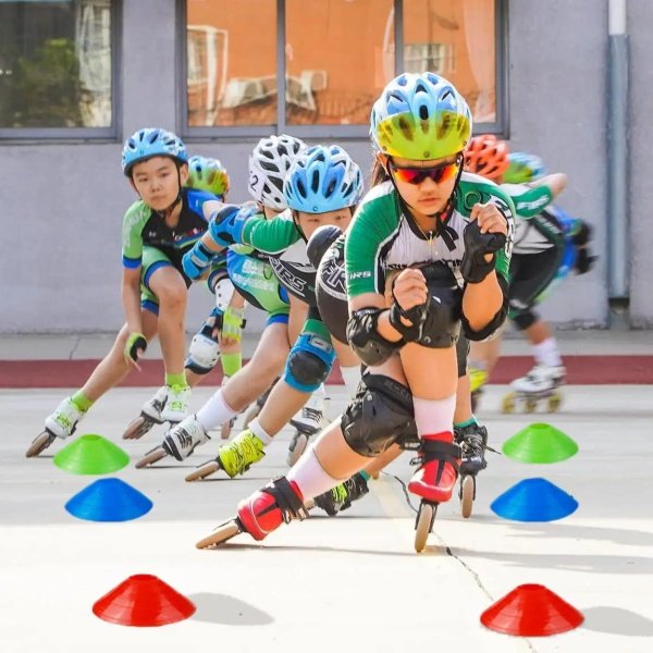 20 PCS Soccer Cones Agility Disc Cones Sports Football Soccer Training Cone - Image 4