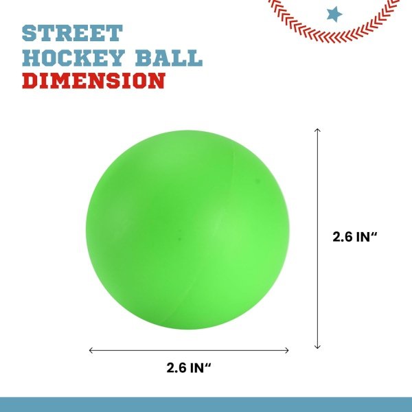 Botabee Hockey Balls - Field and Street Hockey Balls - Stress Reliver Ball - Image 3