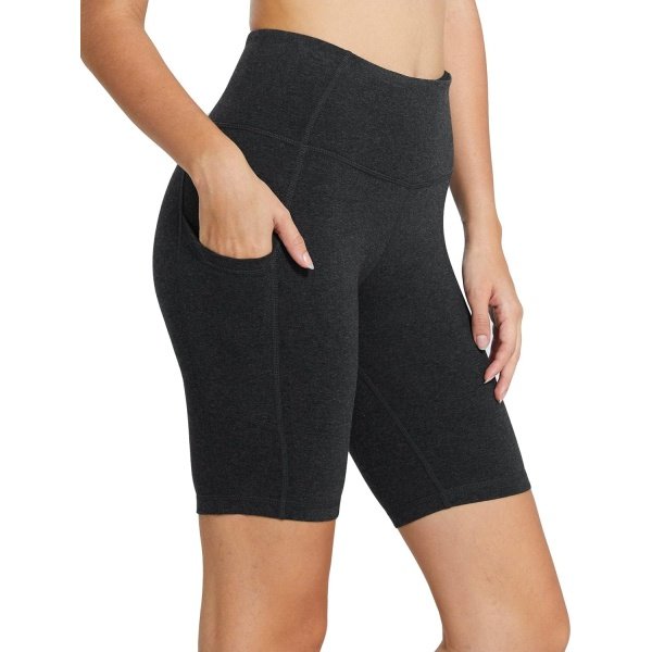 BALEAF Women's 8"/ 5"/ 3" Biker Shorts High Waist Yoga Workout Gym Running