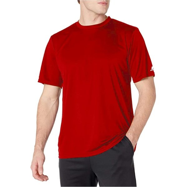 Russell Athletic mens Short Sleeve Performance T-shirt