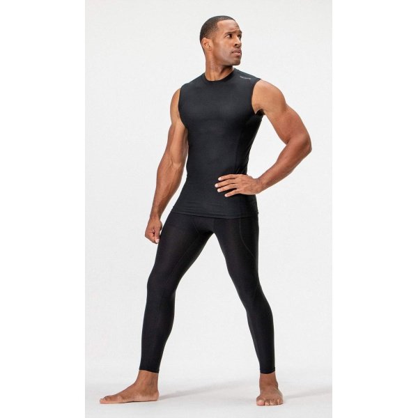 DEVOPS 3 Pack Men's Athletic Compression Shirts Sleeveless - Image 6