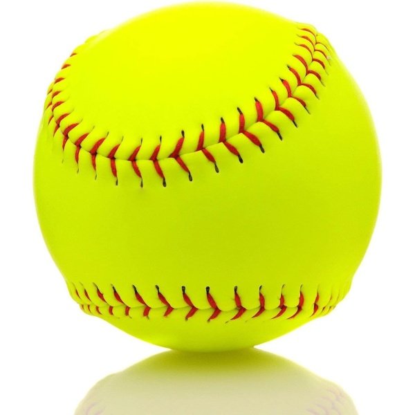 Tebery 6 Pack Sports Practice Softballs, 12-Inch Official Size and Weight - Image 2