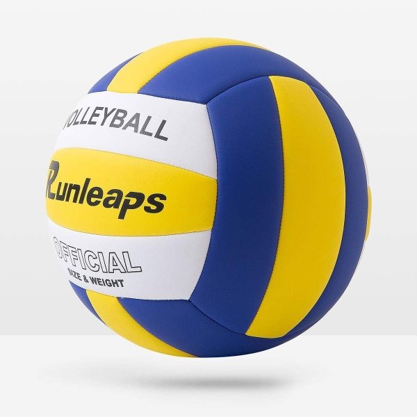 Volleyball, Waterproof Indoor Outdoor Volleyball for Beach Game Gym Training - Image 2