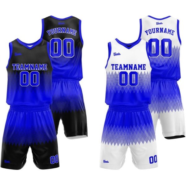 Custom Reversible Basketball Jersey for Man Women Uniform Suit Kids Adults