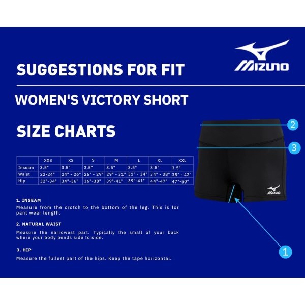 Mizuno Victory 3.5" Inseam Volleyball Short - Image 6