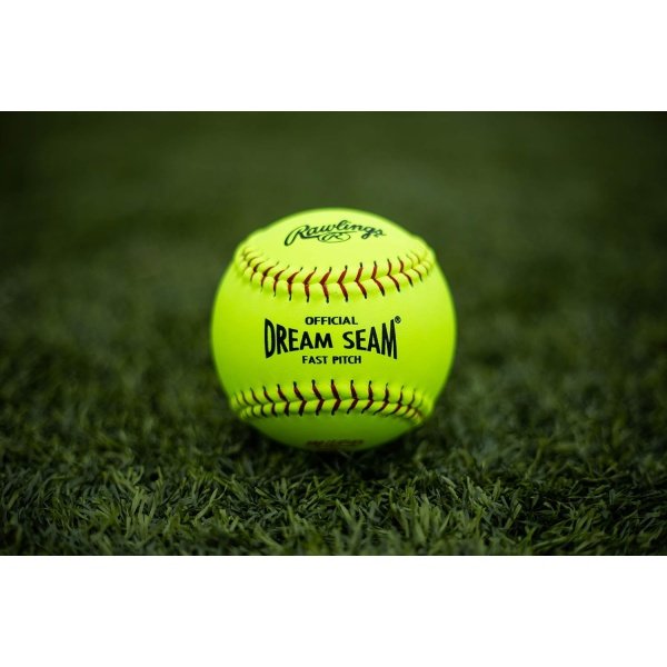 Rawlings | Official Dream Seam Fastpitch Softballs | 12" USA/ASA NFHS - Image 3