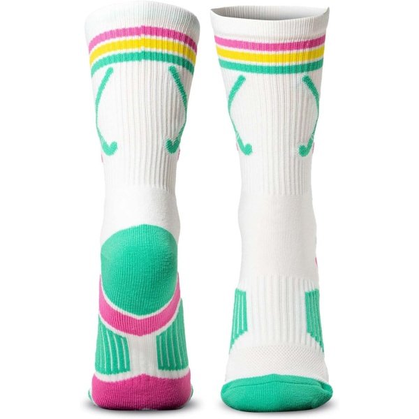 ChalkTalkSPORTS Field Hockey Performance Crew Socks - Youth & Adult - Image 2