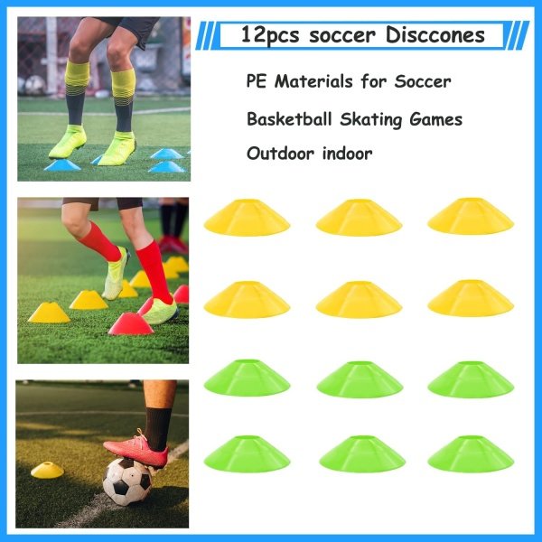 TGLITC Soccer Agility Training Equipment Set, Soccer Accessories 12 Rung 20Ft - Image 6