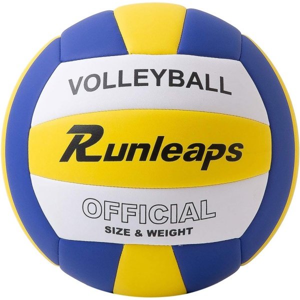 Volleyball, Waterproof Indoor Outdoor Volleyball for Beach Game Gym Training