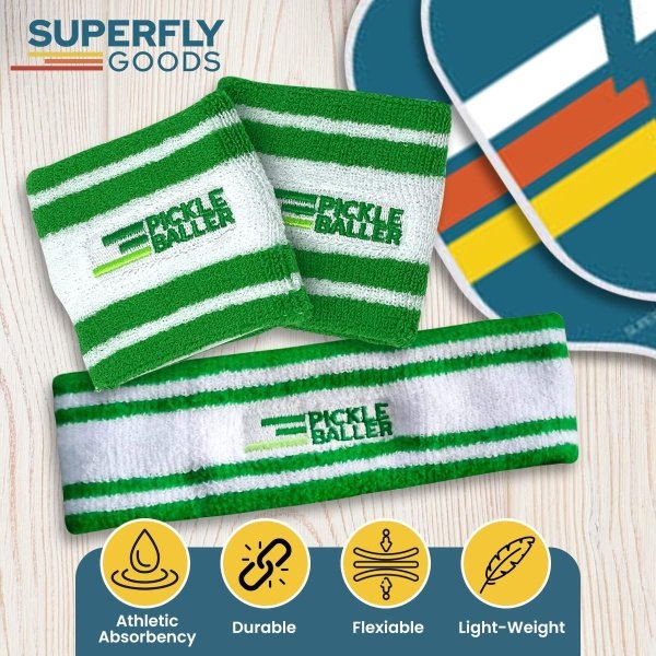 Sweatbands Pickleball Golf Tennis Great Gift or for Your Sports or Team - Image 2