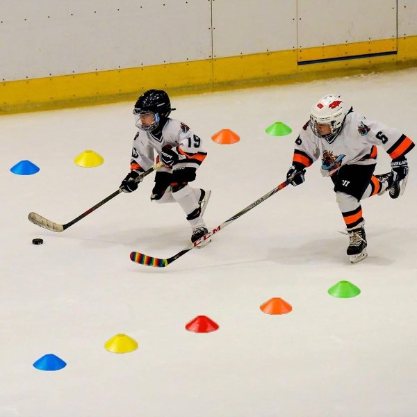 20 PCS Soccer Cones Agility Disc Cones Sports Football Soccer Training Cone - Image 5