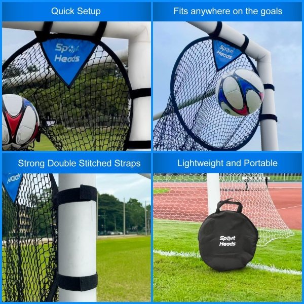 Soccer Targets for Goals Training (2pc) - Soccer Training Target | Top Bins - Image 2