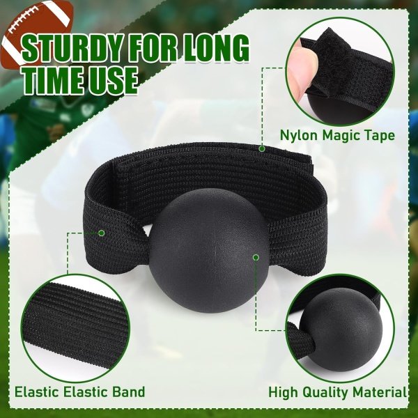 TOBWOLF 4PCS American Football Catching Trainer Band, Rugby Football Catching - Image 3
