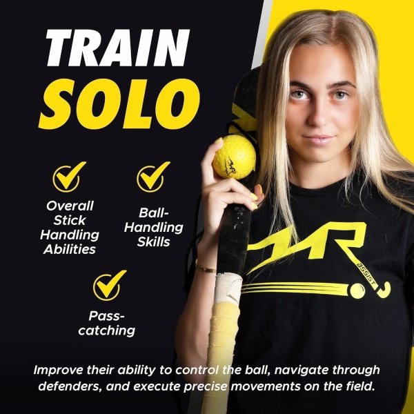 LLC - Hockey Trainer, Professional Field Hockey Ball for Solo Hockey Training - Image 4