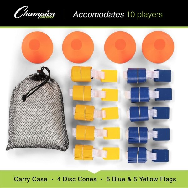 Champion Sports TFFSET Deluxe Flag Football Set - Image 5