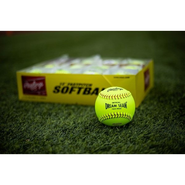 Rawlings | Official Dream Seam Fastpitch Softballs | 12" USA/ASA NFHS - Image 5