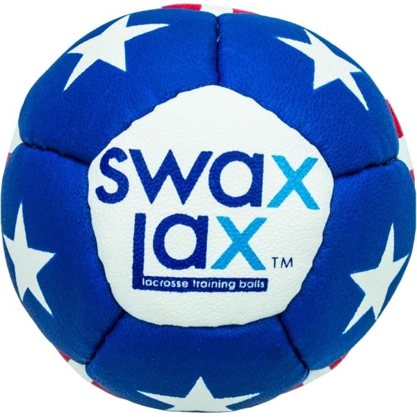 SWAX LAX Lacrosse Training Ball - Indoor Outdoor Practice Less Bounce & Rebounds