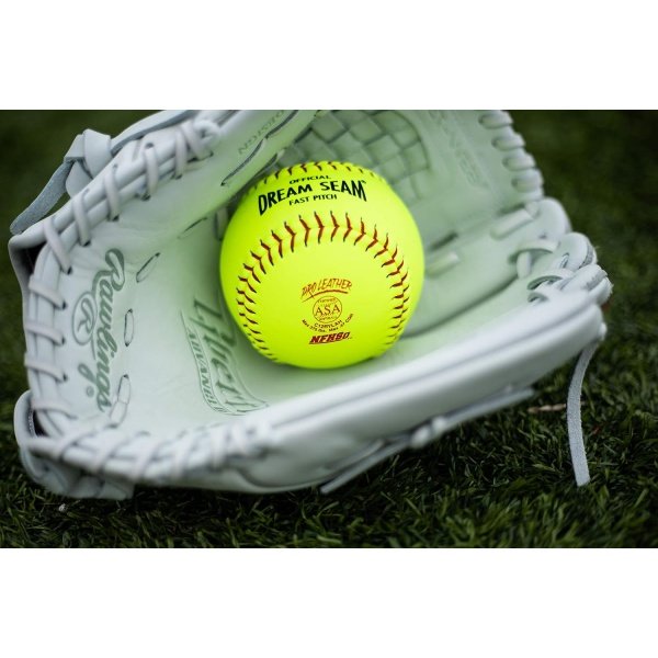 Rawlings | Official Dream Seam Fastpitch Softballs | 12" USA/ASA NFHS - Image 6