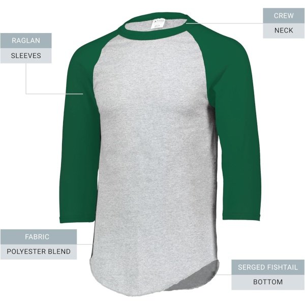 Augusta Sportswear mens Baseball Jersey 2.0 - Image 3