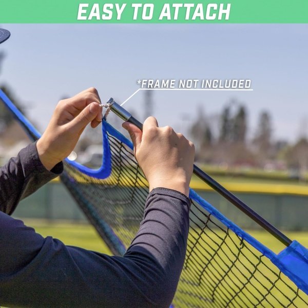GoSports Team Tone Replacement 7 ft x 7 ft Baseball/Softball Net - Compatible - Image 4