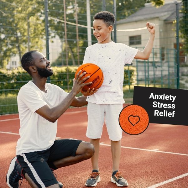 Silent Basketball – Size 7 Indoor Basketball (PRO Version) - Grooved Foam - Image 7