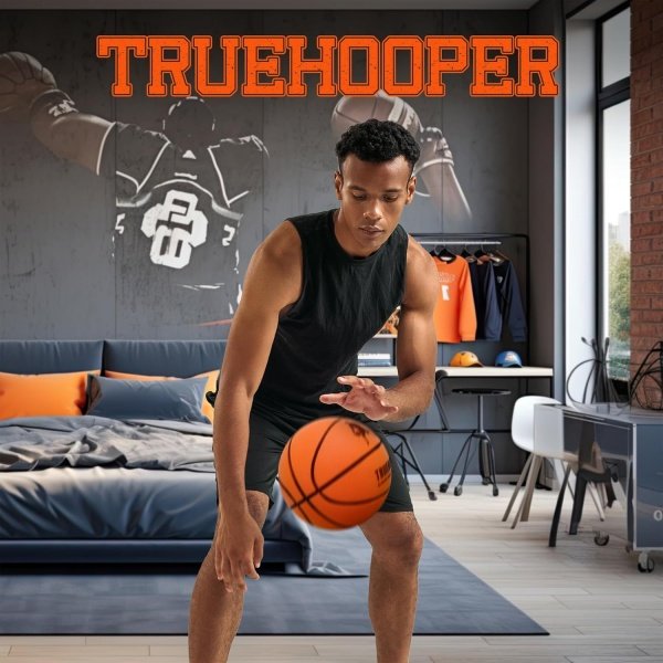 Silent Basketball – Size 7 Indoor Basketball (PRO Version) - Grooved Foam - Image 8