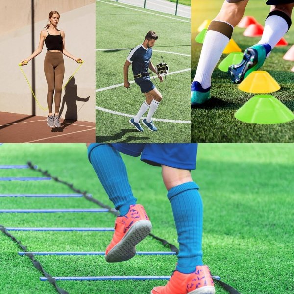 AOPUETRX Soccer Agility Training Equipment Set - Speed Training Equipment - Image 4