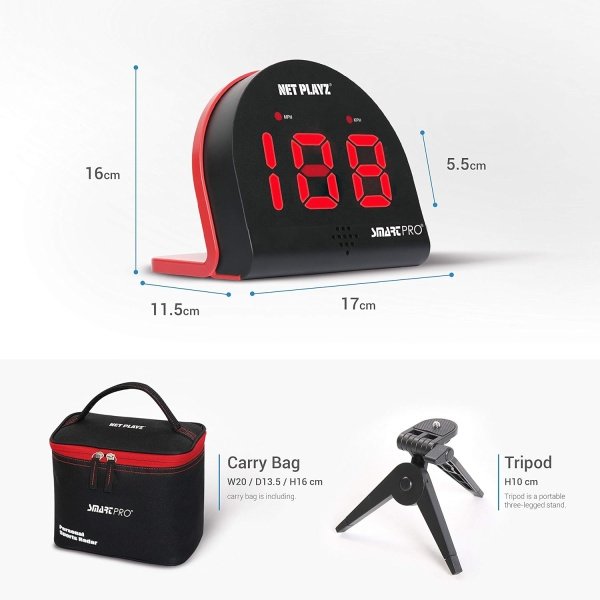 Baseball Gfits Training Equipment & Gear - Radar Guns Speed Sensors (Hands-Free) - Image 2