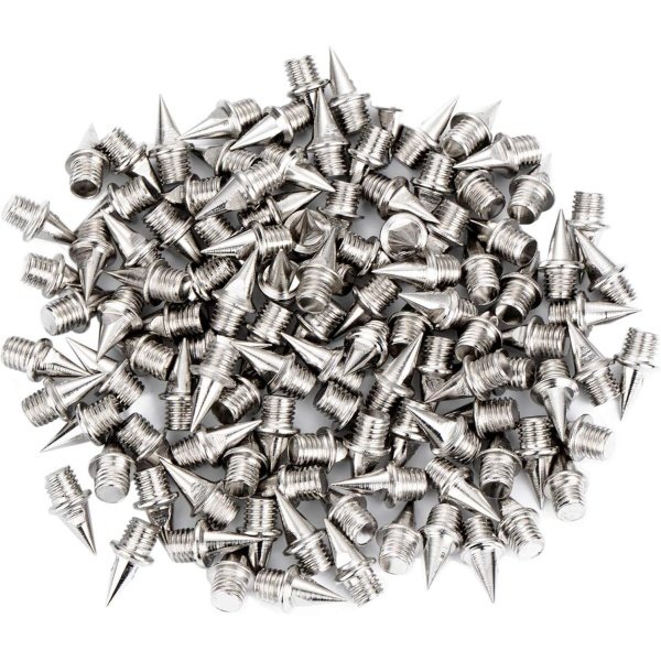 Hicarer 110 Piece 3/8 Inch Steel Track and Cross Country Spikes Replacement