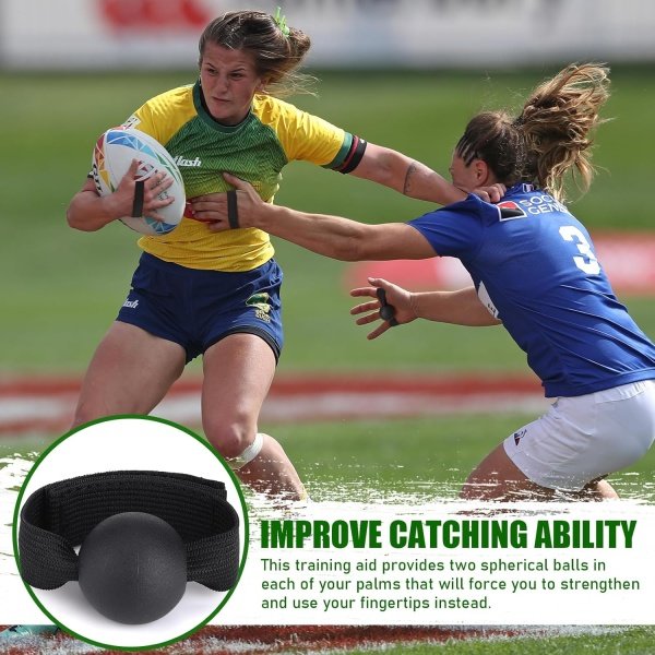 TOBWOLF 4PCS American Football Catching Trainer Band, Rugby Football Catching - Image 7