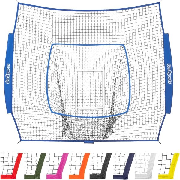 GoSports Team Tone Replacement 7 ft x 7 ft Baseball/Softball Net - Compatible