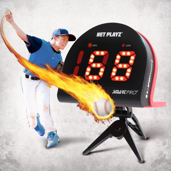 Baseball Gfits Training Equipment & Gear - Radar Guns Speed Sensors (Hands-Free)