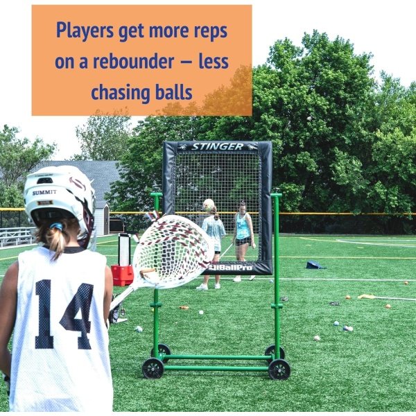SWAX LAX Lacrosse Training Ball - Indoor Outdoor Practice Less Bounce & Rebounds - Image 8