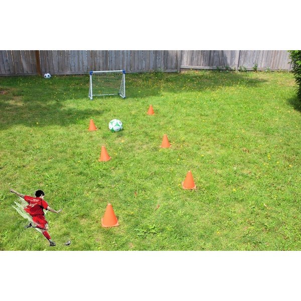 Traffic Cones 24 Pack for Training and Play 7” Cone Flexible and Soft - Image 5