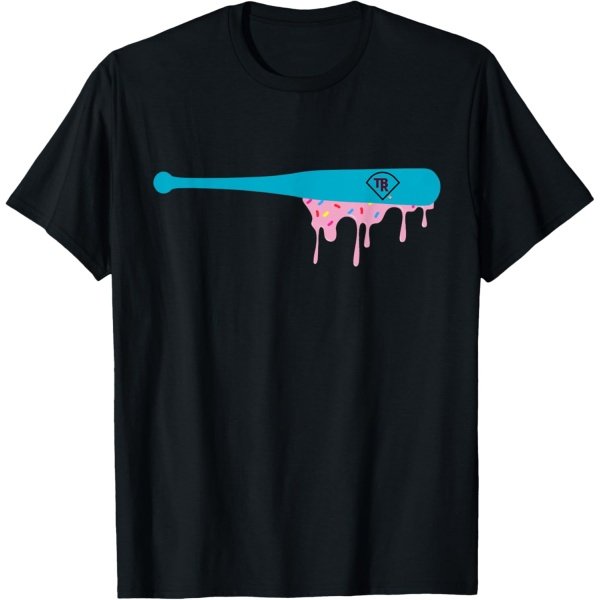 Baseball Bat with Sprinkles Drip T-Shirt